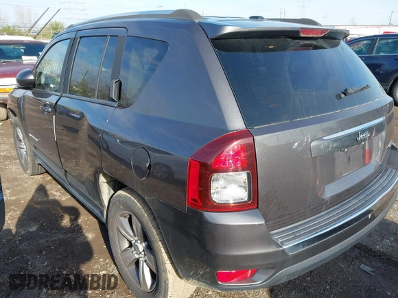 2016 Jeep Compass High Altitude Edition with VIN 1C4NJCEA1GD720030, listed as a IAAI auction lot 41987061 with 167,872 mi miles. Bid and sale history available at carsss.com. Image 3.