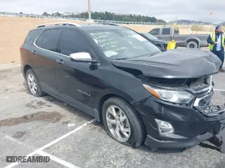 2020 Chevrolet Equinox Premier with VIN 2GNAXNEV1L6204620, listed as a IAAI auction lot 41777287 with 89,609 mi miles. Bid and sale history available at carsss.com. Image 1.