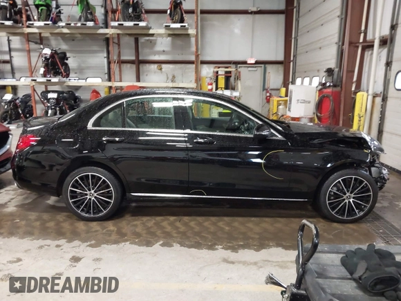 2020 Mercedes-Benz C 300 with VIN WDDWF8EB7LR562663, listed as a IAAI auction lot 41054444 with 36,146 mi miles and . Bid and sale history available at DreamBid. Image 14.