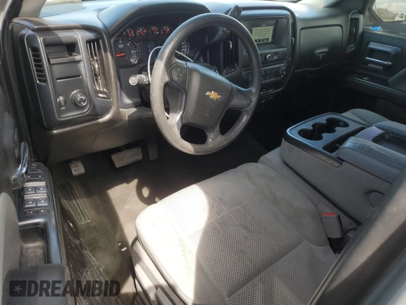 2018 Chevrolet Silverado 1500 Custom with VIN 3GCPCPEH0JG134579, listed as a Copart auction lot 50581845 with 125,133 mi miles and Salvage Title. Bid and sale history available at DreamBid. Image 8.
