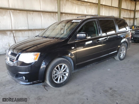 2014 Dodge Grand Caravan SXT with VIN 2C4RDGCG5ER362058, listed as a Copart auction lot 77763684 with 127,559 mi miles and Clean Title. Bid and sale history available at carsss.com. Image 1.
