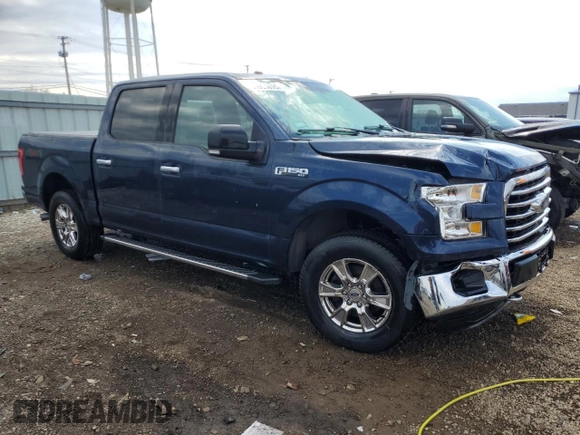 2016 Ford F-150 XLT with VIN 1FTEW1EP8GFA10766, listed as a Copart auction lot 53905895 with 104,553 mi miles and Salvage Title. Bid and sale history available at carsss.com. Image 4.