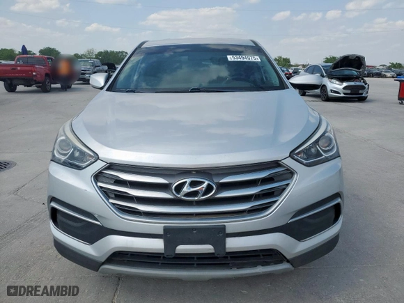 2018 Hyundai Santa Fe Sport 2.4L with VIN 5XYZT3LBXJG562660, listed as a Copart auction lot 53494975 with 145,289 mi miles and Clean Title. Bid and sale history available at carsss.com. Image 5.