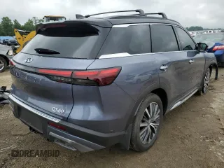 2024 Infiniti QX60 Autograph with VIN 5N1DL1HU0RC351441, listed as a Copart auction lot 63048824 with 6,953 mi miles and Salvage title. Bid and sale history available at DreamBid. Image 3.