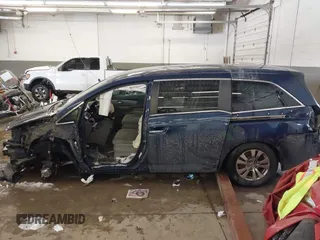 2015 Honda Odyssey EX with VIN 5FNRL5H42FB114840, listed as a IAAI auction lot 41586407 with 92,490 mi miles. Bid and sale history available at carsss.com. Image 15.