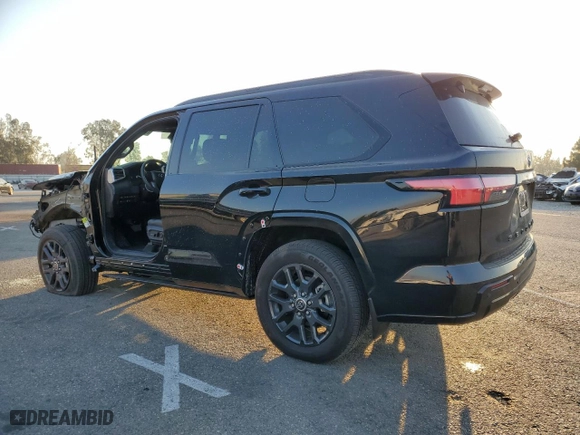 2023 Toyota Sequoia SR5 with VIN 7SVAAABA3PX015693, listed as a Copart auction lot 41651685 with 11,626 mi miles and Salvage Title. Bid and sale history available at carsss.com. Image 2.