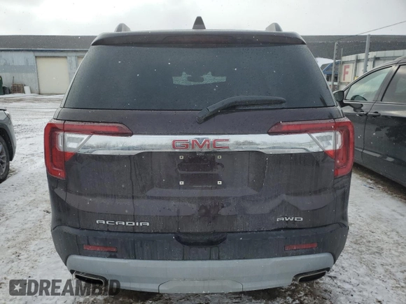 2020 GMC Acadia SLT with VIN 1GKKNULS0LZ175173, listed as a Copart auction lot 43454955 with 69,273 mi miles and Salvage title. Bid and sale history available at DreamBid. Image 6.