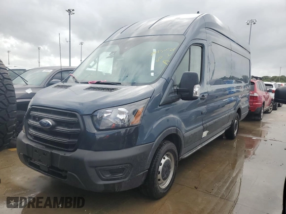 2020 Ford Transit Cargo with VIN 1FTBR3X83LKA47916, listed as a Copart auction lot 74436924 with Not Provided miles and Salvage Title. Bid and sale history available at DreamBid. Image 5.