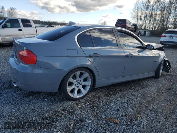 2007 BMW 3 Series 335i with VIN WBAVB73577KY60876, listed as a Copart auction lot 77561104 with Not provided miles and Salvage title. Bid and sale history available at DreamBid. Image 3.