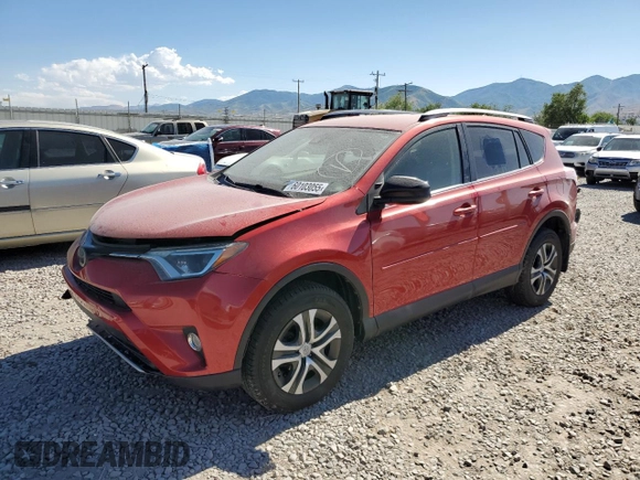 2017 Toyota RAV4 LE with VIN JTMBFREV1HJ134909, listed as a Copart auction lot 60103055 with 71,414 mi miles and Salvage title. Bid and sale history available at DreamBid. Image 1.