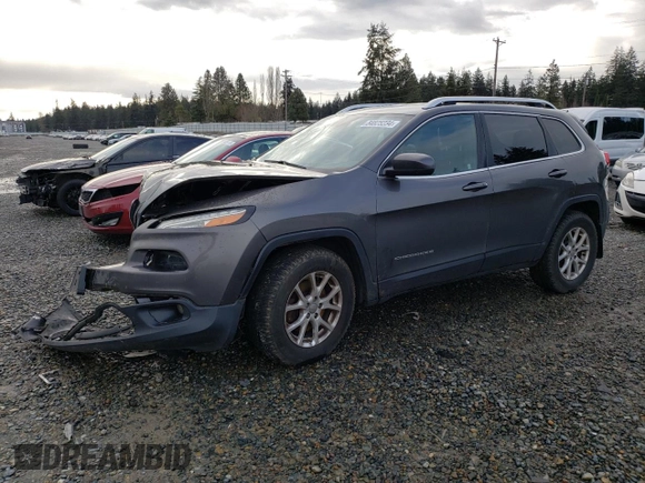 2014 Jeep Cherokee Altitude with VIN 1C4PJMCB1EW241229, listed as a Copart auction lot 84825234 with 179,361 mi miles and Salvage Title. Bid and sale history available at carsss.com. Image 1.