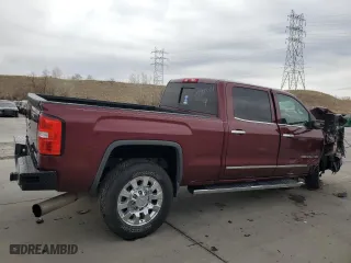 2016 GMC Sierra 2500HD Denali with VIN 1GT12UE85GF220987, listed as a Copart auction lot 50966885 with 95,424 mi miles and Salvage Title. Bid and sale history available at carsss.com. Image 3.