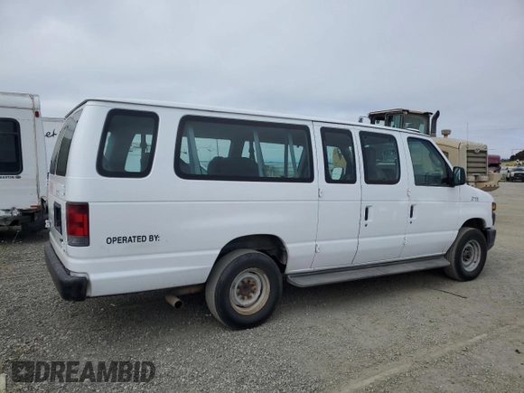 2009 Ford Econoline Passenger XL z VIN 1FBSS31L69DA15433, wystawiony jako Copart lot #59523185 z przebiegiem 338 840 mil mil oraz Czysty tytuł • Clean title. Historia ofert i sprzedaży dostępna na DreamBid. Obrazek 3.