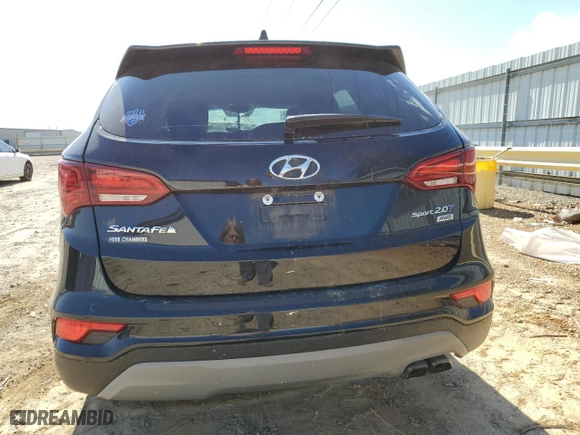 2018 Hyundai Santa Fe Sport Limited with VIN 5XYZUDLA1JG549273, listed as a Copart auction lot 46472195 with NaN miles and Salvage Title. Bid and sale history available at carsss.com. Image 6.