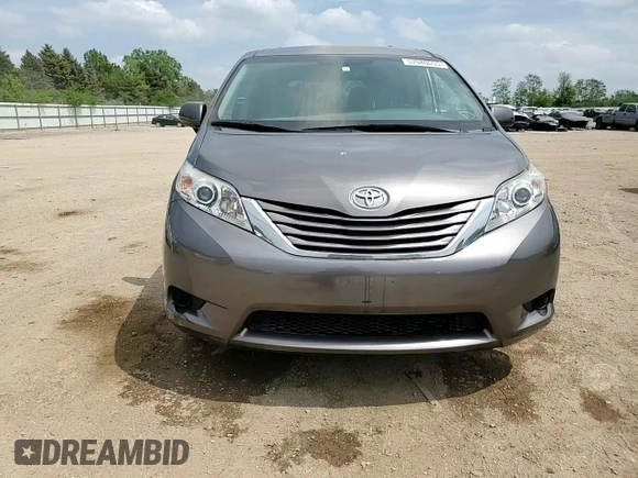 2016 Toyota Sienna LE AAS с VIN 5TDKK3DC7GS763990, выставлен на аукционе Copart как лот 57080655 с пробегом 74 036 миль миль и Списание • Salvage title. История ставок и продаж доступна на DreamBid. Изображение 14.
