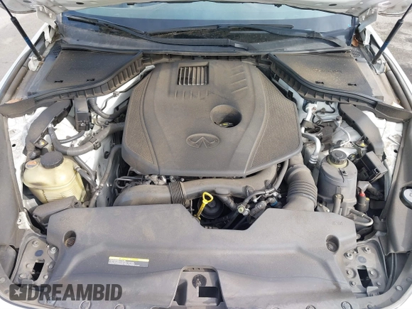 2018 Infiniti Q60 Luxe with VIN JN1CV7EK6JM200248, listed as a IAAI auction lot 41383059 with 55,459 mi miles and . Bid and sale history available at carsss.com. Image 10.