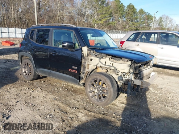 2016 Jeep Renegade Latitude with VIN ZACCJABT6GPE31258, listed as a IAAI auction lot 41585593 with 113,198 mi miles and . Bid and sale history available at DreamBid. Image 1.