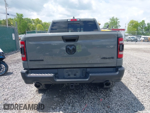 2020 Ram 1500 Big Horn with VIN 1C6SRFFT4LN381627, listed as a IAAI auction lot 42264437 with 43,833 mi miles and . Bid and sale history available at DreamBid. Image 16.
