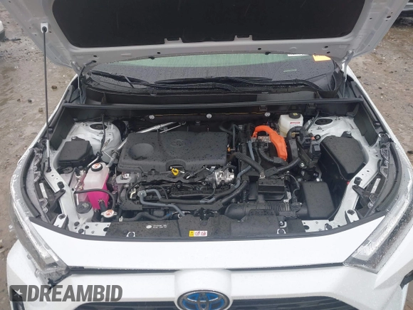 2023 Toyota RAV4 Hybrid XLE Premium with VIN JTMB6RFV4PD114763, listed as a IAAI auction lot 41766812 with 6,768 mi miles. Bid and sale history available at carsss.com. Image 10.