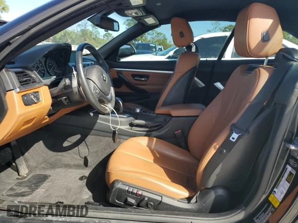 2014 BMW 4 Series 428i with VIN WBA3V5C5XEP747796, listed as a Copart auction lot 77242064 with 62,677 mi miles and Non repairable. Bid and sale history available at DreamBid. Image 7.