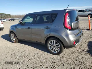 2017 Kia Soul + with VIN KNDJP3A52H7436847, listed as a Copart auction lot 45843135 with 54,565 mi miles and Salvage Title. Bid and sale history available at DreamBid. Image 2.
