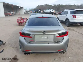 2017 Lexus RC with VIN JTHHE5BC3H5016957, listed as a IAAI auction lot 41190649 with 71,401 mi miles. Bid and sale history available at carsss.com. Image 16.