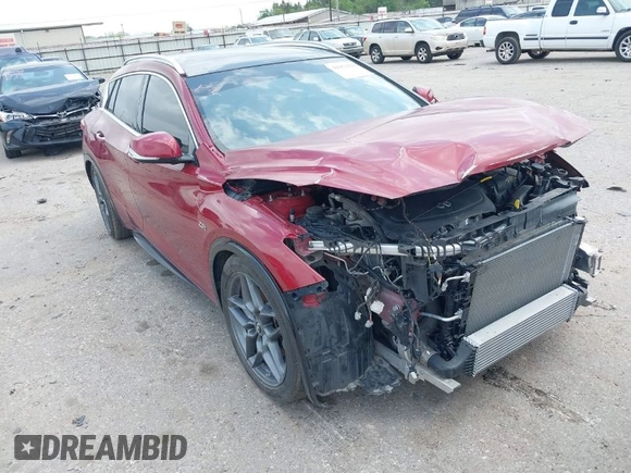 2017 Infiniti QX30 with VIN SJKCH5CP7HA022219, listed as a IAAI auction lot 41953315 with Not provided miles and . Bid and sale history available at DreamBid. Image 1.