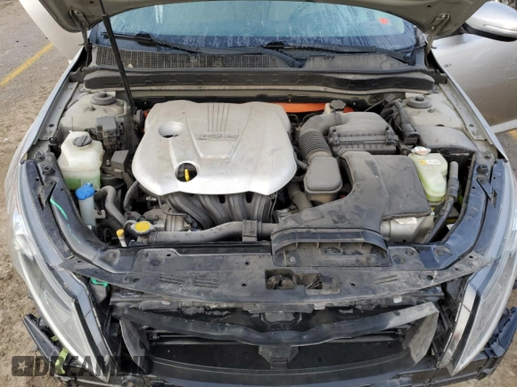 2013 Kia Optima Hybrid EX with VIN KNAGM4AD6D5041007, listed as a Copart auction lot 82535894 with 137,306 mi miles and Salvage Title. Bid and sale history available at carsss.com. Image 11.