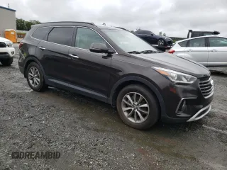 2018 Hyundai Santa Fe SE z VIN KM8SN4HF2JU259346, wystawiony jako Copart lot #58170485 z przebiegiem 130 753 mil mil oraz Tytuł czysty. Historia ofert i sprzedaży dostępna na DreamBid. Obrazek 4.