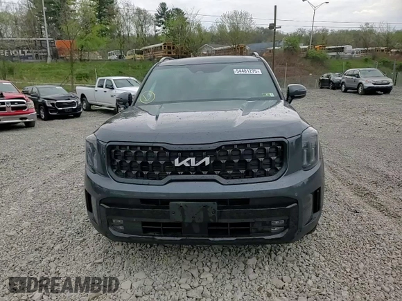 2024 Kia Telluride SX Prestige X-Line with VIN 5XYP5DGC2RG522580, listed as a Copart auction lot 54481275 with 14,066 mi miles and Salvage title. Bid and sale history available at DreamBid. Image 14.