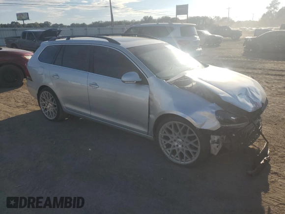2011 Volkswagen Jetta SportWagen TDI with VIN 3VWPL7AJ6BM672762, listed as a Copart auction lot 71971594 with 0 mi miles and Salvage Title. Bid and sale history available at carsss.com. Image 4.