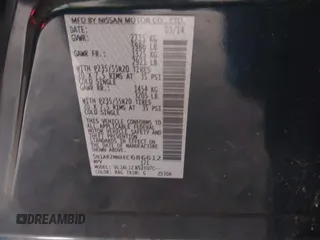 2014 Nissan Pathfinder S with VIN 5N1AR2MNXEC686612, listed as a IAAI auction lot 41603092 with 195,137 mi miles. Bid and sale history available at carsss.com. Image 9.