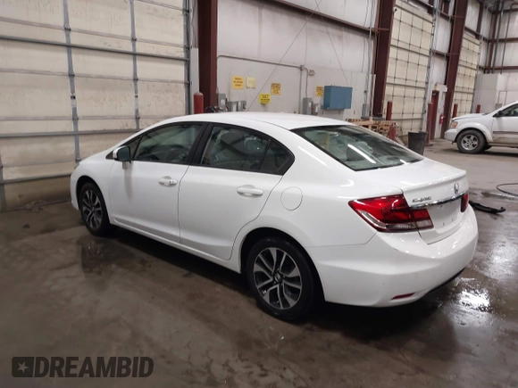 2015 Honda Civic EX with VIN 2HGFB2F84FH511147, listed as a IAAI auction lot 41879802 with 122,663 mi miles and . Bid and sale history available at DreamBid. Image 3.