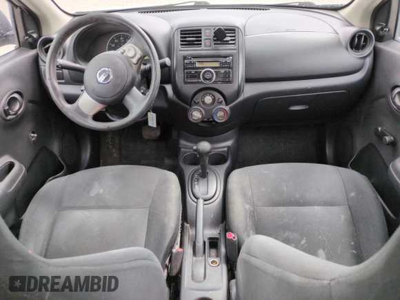 2013 Nissan Versa S Plus with VIN 3N1CN7AP8DL819076, listed as a Copart auction lot 54154645 with 147,725 mi miles and Salvage title. Bid and sale history available at DreamBid. Image 8.
