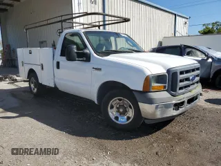 2005 Ford F-250 with VIN 1FDNF20535EC46865, listed as a Copart auction lot 48720785 with Not provided miles and Salvage title. Bid and sale history available at DreamBid. Image 4.