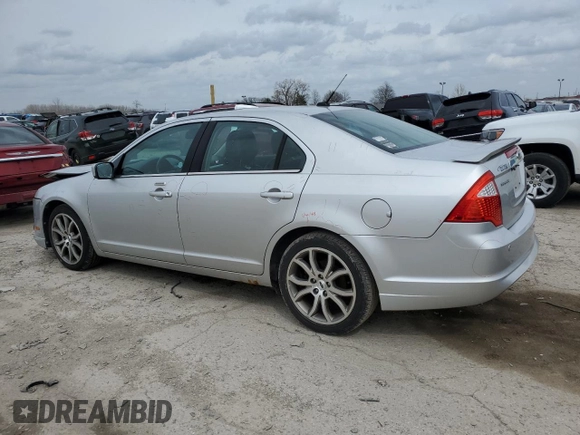2012 Ford Fusion SEL with VIN 3FAHP0JA0CR338207, listed as a Copart auction lot 51502495 with 97,904 mi miles and Salvage Title. Bid and sale history available at carsss.com. Image 2.