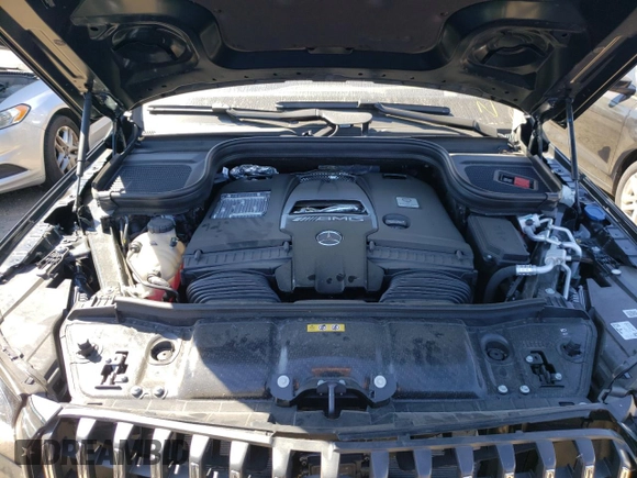 2023 Mercedes-Benz GLS 63 AMG with VIN 4JGFF8KE1PA940386, listed as a Copart auction lot 66294323 with 4,477 mi miles and . Bid and sale history available at DreamBid. Image 12.