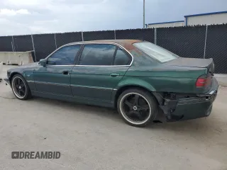 1996 BMW 7 Series 740iL z VIN WBAGJ8326TDL35670, wystawiony jako Copart lot #60806225 z przebiegiem 123 458 mil mil oraz Czysty tytuł • Clean title. Historia ofert i sprzedaży dostępna na DreamBid. Obrazek 2.