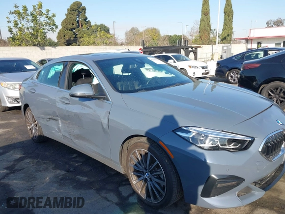 2022 BMW 2 Series 228i with VIN WBA53AK07N7K38682, listed as a IAAI auction lot 41233449 with 27,615 mi miles. Bid and sale history available at carsss.com. Image 13.