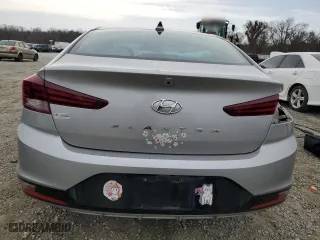 2020 Hyundai Elantra SEL with VIN 5NPD84LF4LH569474, listed as a Copart auction lot 48206075 with 105,436 mi miles and Salvage Title. Bid and sale history available at carsss.com. Image 6.