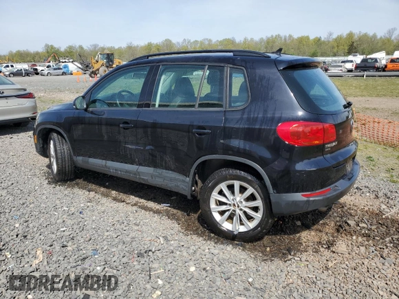 2017 Volkswagen Tiguan S with VIN WVGBV7AX2HK054782, listed as a Copart auction lot 54234175 with 67,044 mi miles and Salvage Title. Bid and sale history available at DreamBid. Image 2.