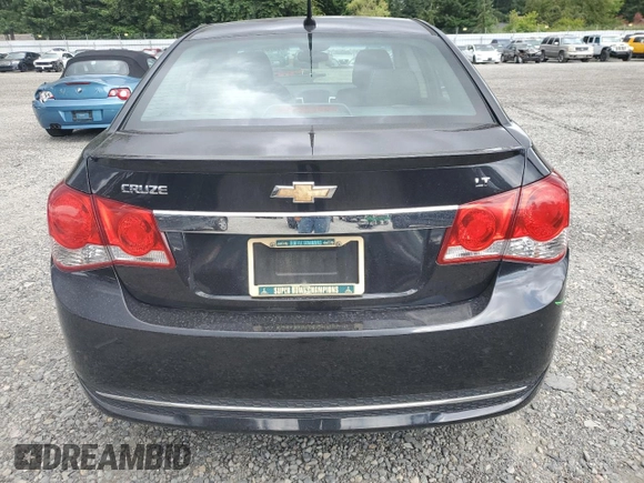 2014 Chevrolet Cruze 2LT with VIN 1G1PE5SB2E7364598, listed as a Copart auction lot 61970575 with 150,937 mi miles and Salvage title. Bid and sale history available at DreamBid. Image 6.