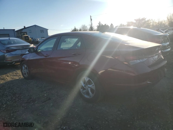 2023 Hyundai Elantra SE with VIN KMHLL4AGXPU579259, listed as a Copart auction lot 87810635 with 13,179 mi miles and Salvage Title. Bid and sale history available at carsss.com. Image 2.