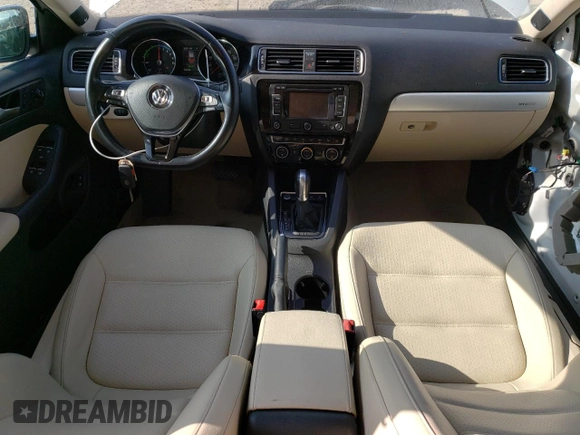 2015 Volkswagen Jetta Sedan Hybrid SEL Premium with VIN 3VW637AJXFM316204, listed as a Copart auction lot 55303853 with 100,746 mi miles. Bid and sale history available at carsss.com. Image 8.