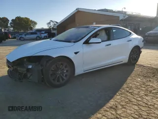 2017 Tesla Model S 100D with VIN 5YJSA1E23HF226178, listed as a Copart auction lot 88478225 with 54,411 mi miles and Salvage Title. Bid and sale history available at carsss.com. Image 1.