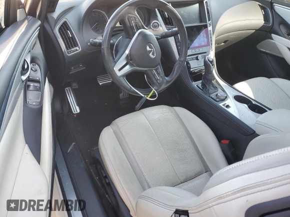 2018 Infiniti Q60 Sport с VIN JN1EV7EL5JM390030, выставлен на аукционе Copart как лот 82699764 с пробегом 100 325 миль миль и Списание • Salvage title. История ставок и продаж доступна на DreamBid. Изображение 8.