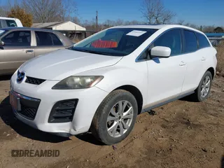 2010 Mazda CX-7 Touring with VIN JM3ER4W3XA0338678, listed as a IAAI auction lot 41642192 with 158,321 mi miles. Bid and sale history available at carsss.com. Image 2.