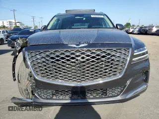 2022 Genesis GV80 z VIN KMUHCESC7NU076679, wystawiony jako Copart lot #57894835 z przebiegiem 49 882 mil mil oraz Szkody całkowita. Historia ofert i sprzedaży dostępna na DreamBid. Obrazek 5.