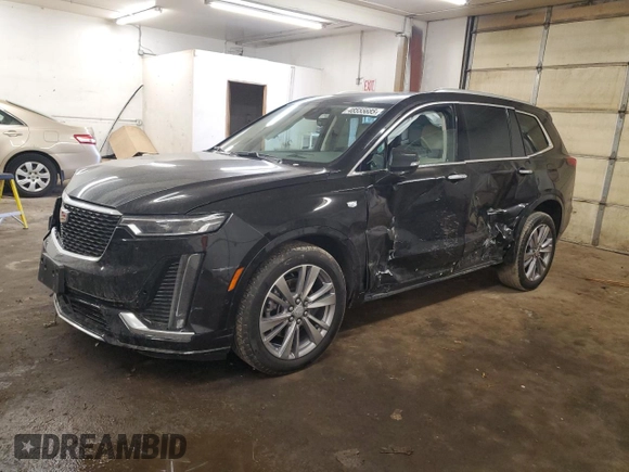 2023 Cadillac XT6 AWD Premium Luxury z VIN 1GYKPDRS0PZ209335, wystawiony jako Copart lot #48555685 z przebiegiem 30 375 mil mil oraz Szkoda całkowita • Salvage title. Historia ofert i sprzedaży dostępna na DreamBid. Obrazek 1.