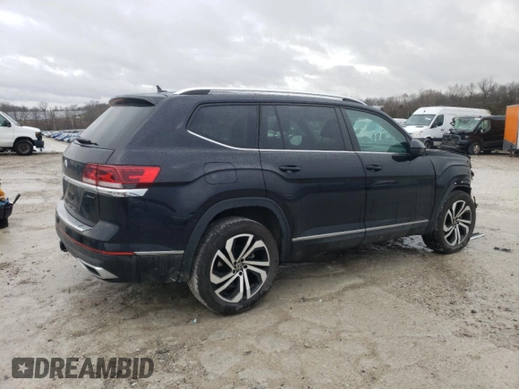 2023 Volkswagen Atlas SEL с VIN 1V2BR2CA2PC553643, выставлен на аукционе Copart как лот 86554434 с пробегом 16 257 миль миль и На запчасти • Non repairable. История ставок и продаж доступна на DreamBid. Изображение 3.